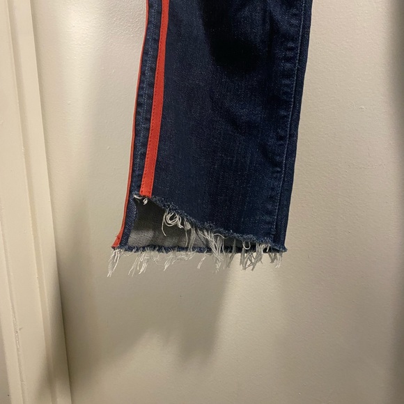 MOTHER INSIDER CROP STEP FRAY IN SPEED RACER SIZE 26 NWOT - Picture 4 of 8